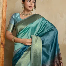 NIWAA Woven Design Zari Saree-picture-14