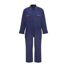 Karam PW2101 100% Cotton Twill Blue Safety Workwear With Pockets Size M-image-34