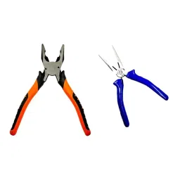 Sky Blue SBE_PLIER_COMBOS_COMBO_589 7.8 inch Stainless Steel Lineman Plier (Pack of 2)-image-66