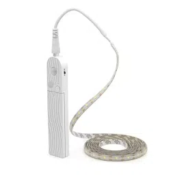 OKOS Motion Sensor Motion Sensing LED Strip Light White for Bathroom, Kitchen-18