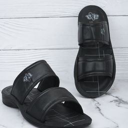 Liberty Men Black Comfort Sandals-image-38