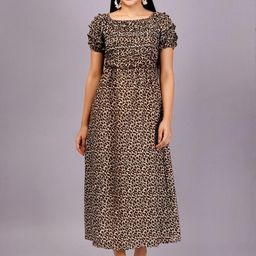 Jyoti Women Brown Dresses-image-94