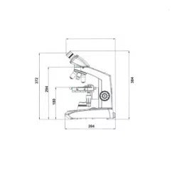 Labomed Vision 2000 (LED) Binocular Microscope-New Version with Battery Backup image 2