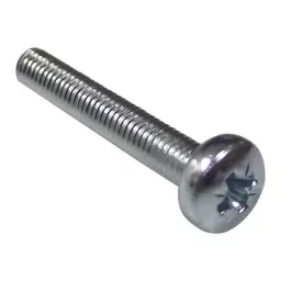 TR FASTENINGS PAN HEAD POZIDRIV SCREW, STEEL, M2.5, M2.520PRSTMCZ100- (Pack of 100 Pcs)-picture-10