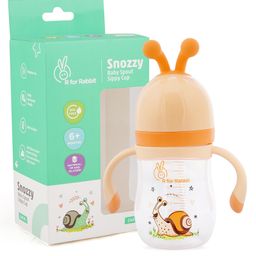 R for Rabbit Snoozy Baby Spout Sippy Cup Orange - 240 ml-12