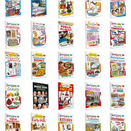 Cut and Paste Chart Books Pack Of 25 Books Combo 2 - English-6