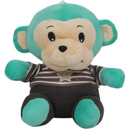 Babyjoys Cute Toto Monkey Stuffed Soft Toy Green - Height 30 cm-picture-17