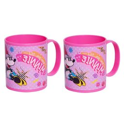 Gluman Disney Minnie Printed Mug  Pack of 2 - 400 ml Each-12