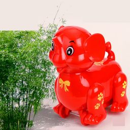 Sanjary  friction powered Elephant has amazing pattern Toys for Kids -Color & Design May Vary-12