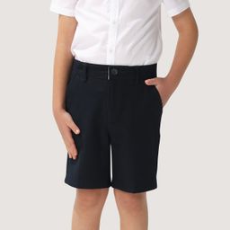 One Friday Solid Shorts -  Navy Blue-image-87