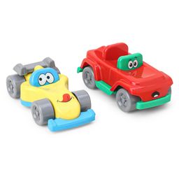 Zephyr Unbreakable Toy Cars Set Of 2 - Multicolor-2