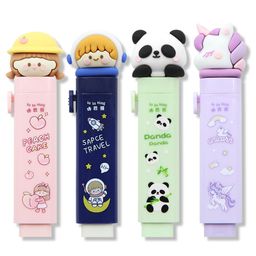 Elecart Retractable Erasers for Kids Cute Kawaii Erasers with Replaceable Rubber Core | Smudge-Free Fancy Erasers for Students, School Supplies, Fun Stationery Set, Birthday Return Gifts (4-Pack)-17