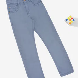 Pantaloons Junior Boys Slim Fit Mid-Rise Jeans-picture-2