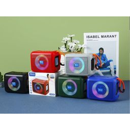 Azhari Bluetooth Speaker with Light Super Bass 10 W Bluetooth Speaker  Color May Vary image 4