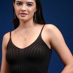 Tokyo Talkies Women Ribbed Tank Top-image-19
