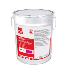 RS PRO Fast Drying Paint in Matt White 5L Model No 2310712-17