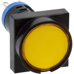 IDEC H6 Series HAP Type Indicator Light Short Body Type and 16 mm Mounting Hole Dia, HA3P-13Y-47