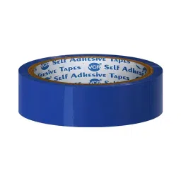 VCR 50 m x 24 mm Biaxially Oriented Polypropylene Blue Color Tape, 144 Rolls Per Pack-14