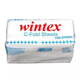Wintex 150 Sheets Per Pack Printed Poly C-Fold Tissue Towel-43