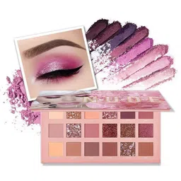 Huda Girl 18 Colors Nude Edition Eyeshadow Palette - 20 g - Shade ES001-28