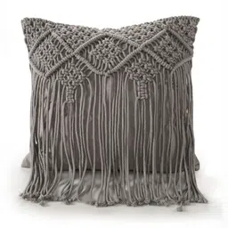 SASHAA WORLD Grey Quirky Square Cushion Covers-4