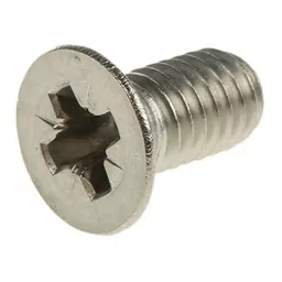 RS PRO Machine Screw M6x12 mm Stainless Steel Pozidriv Countersunk, 1583714 (Bag of 50 pcs)-80