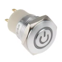 RS PRO Illuminated Push Button Switch Latching 16 mm SPST Blue LED 36 V DC, 1759294-picture-33