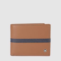 Louis Philippe Sport Men Solid Leather Two Fold Wallet-picture-13