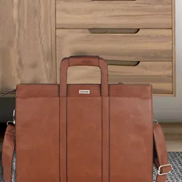 Veneer Unisex Textured Messenger Bag-87