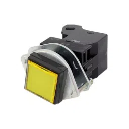 IDEC TWS Series Resin Ring LED Pilot Light Regular Shape and 25 mm Mounting Hole Dia, UPQS1B26DNY-14