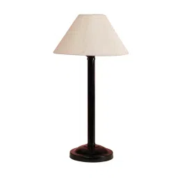 Tucasa NTU-126 E-27 Table Lamp with Metal Base (Beige)-45