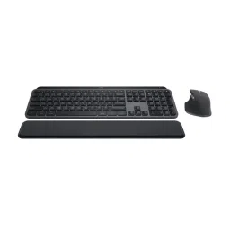 Logitech Master Series Black MX Key S Palm Rest, Keyboard And Mouse Combo, 920-011605 image 2