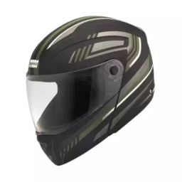 Studds NINJA ELITE SUPER D1 DECOR Matt Black 580 mm Large Full Face Flip-up Helmet, D1 MATT BLACK N3-image-78