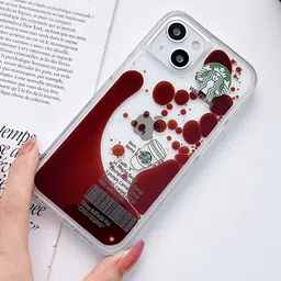 CASE CREATION Neon Sand Floating Design Style iPhone 13 Back Case Mobile Accessories image 2
