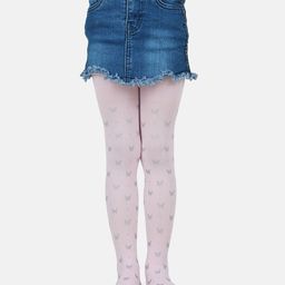 NEXT2SKIN Butterfly Printed Stockings - Baby Pink-image-7