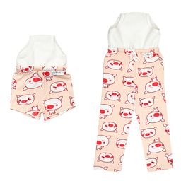 Potty Training Pajamas & Shorts for Toddlers, Boys and Girls. 100% Cotton. (Size 3, Fits 3  4 years) - Piggy Wiggy-image-106