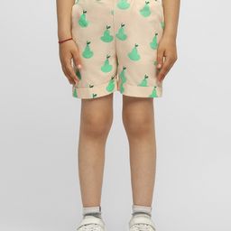 Somersault Fruits Printed Shorts - Cream-picture-11