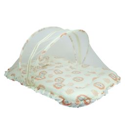 1st Step Premium Baby Bedding Set with Mosquito Net |100% Insect Protection with Zip Closure & Baby Pillow - Small-28