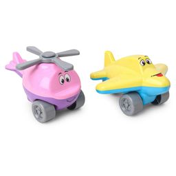 Zephyr Unbreakable Toy Flying Machines Set Of 2 - Multicolor-image-3