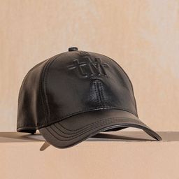 the Misnomer Unisex Leather Baseball Cap-image-35