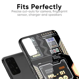 QRIOH Typography Printed Samsung Galaxy A70 Back Case Mobile Accessories image 2