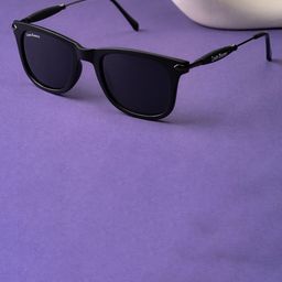LOUIS KOUROS Unisex Square Sunglasses with UV Protected Lens-30