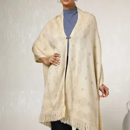 Soch Women Woven Design Acrylic Shawl-image-50