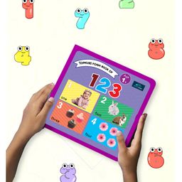 book ford publications BOOKFORD PUBLICATIONS Toddlers Foam Books Set of 2 Books Numbers and Shapes For Kids image 3