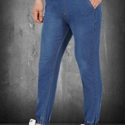 DAKWINS Men Low Distress Light Fade Jeans-image-72