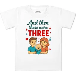 arvesa And Then There Were Three Printed Kids Tshirt-picture-9