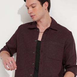 HIGHLANDER Men Comfort Opaque Casual Shirt-image-55