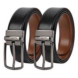 Hayes London Men 2 Leather Reversible Formal Belt-image-25