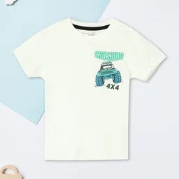 max Boys Graphic Printed Round Neck Cotton T-shirt-image-66