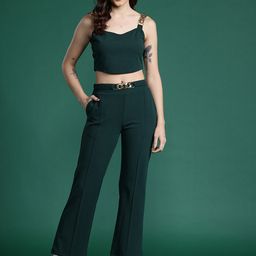 DressBerry Chain-Detail Top with Trouser Co-Ords-image-55